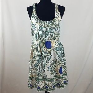 Young Threads Size XL Tropical Print Dress